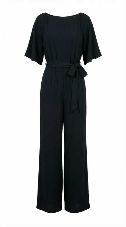 Floriana – Eleganter Damen-Jumpsuit mit Taillenband
