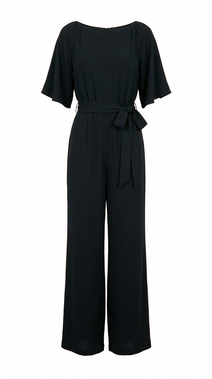 Floriana – Eleganter Damen-Jumpsuit mit Taillenband