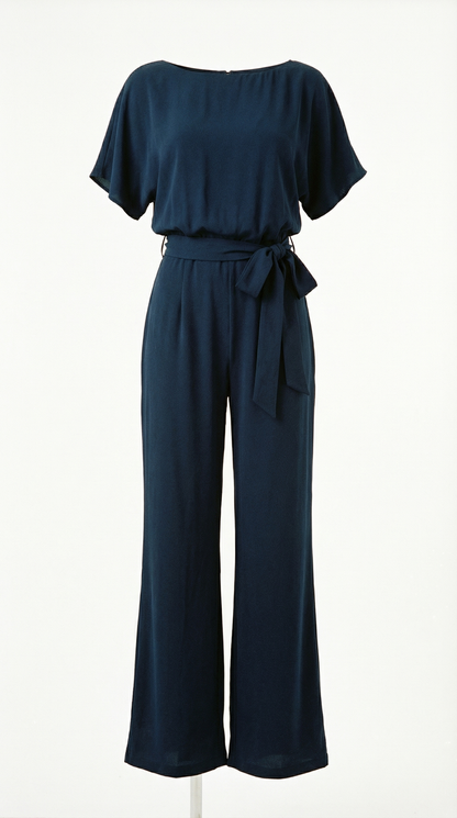 Floriana – Eleganter Damen-Jumpsuit mit Taillenband