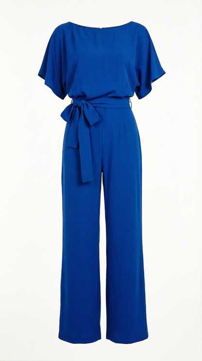 Floriana – Eleganter Damen-Jumpsuit mit Taillenband