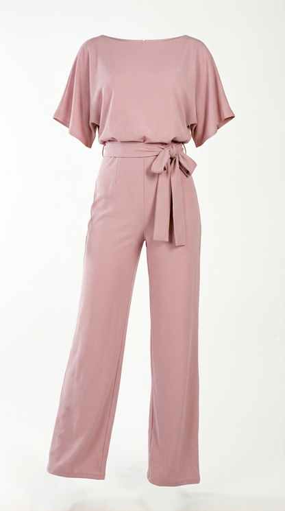 Floriana – Eleganter Damen-Jumpsuit mit Taillenband
