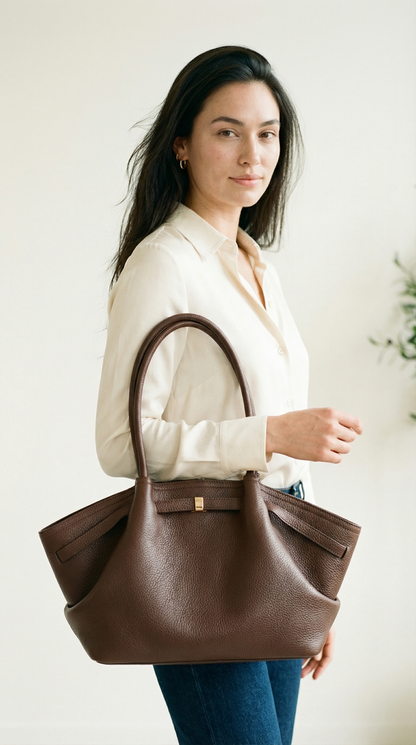Alessandra – Elegante Shopper-Tasche in Lederoptik
