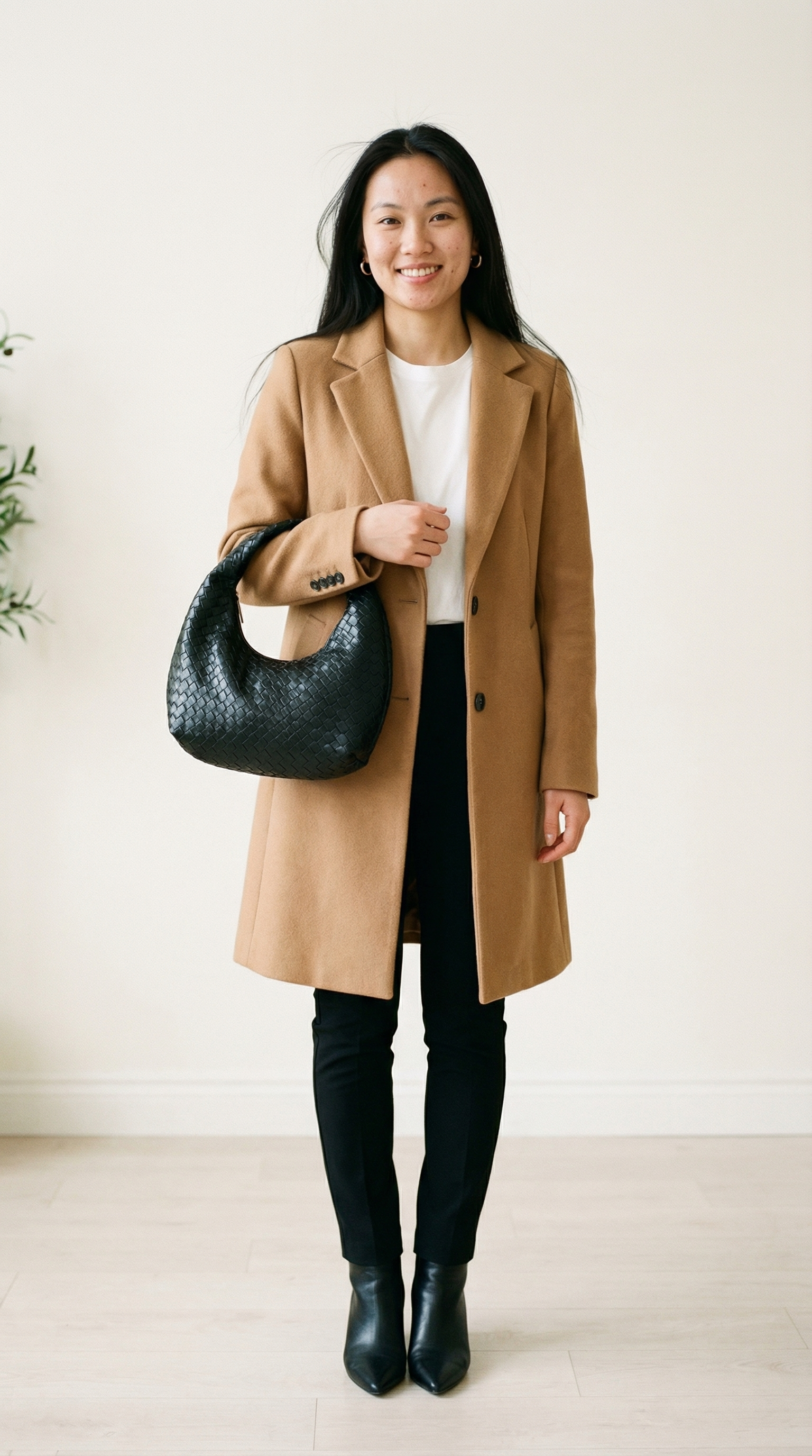 Floriana – Geflochtene Hobo-Tasche in Lederoptik