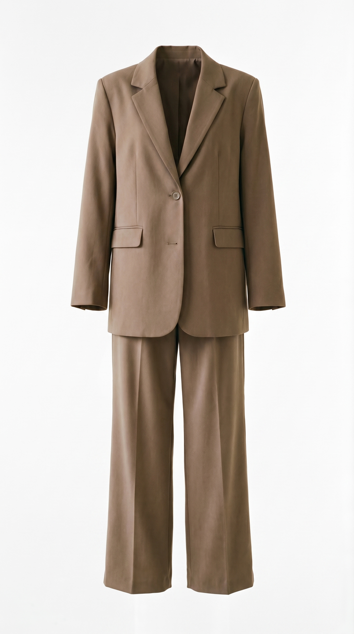 Hosenanzug Damen mit Oversized-Blazer und Wide-Leg-Hose – Alessandra