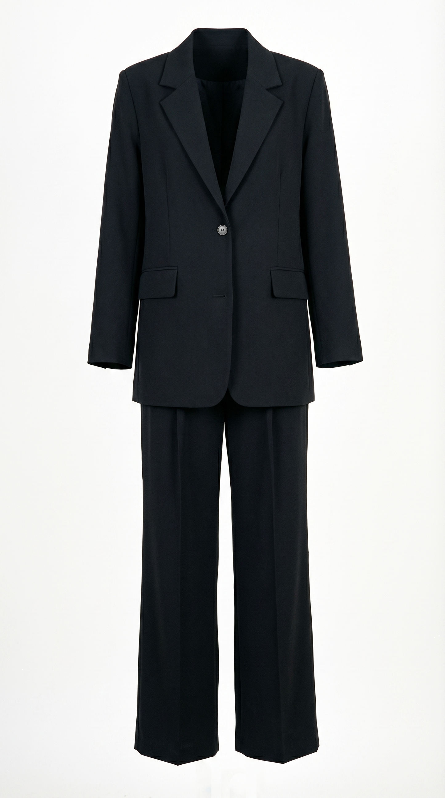Hosenanzug Damen mit Oversized-Blazer und Wide-Leg-Hose – Alessandra