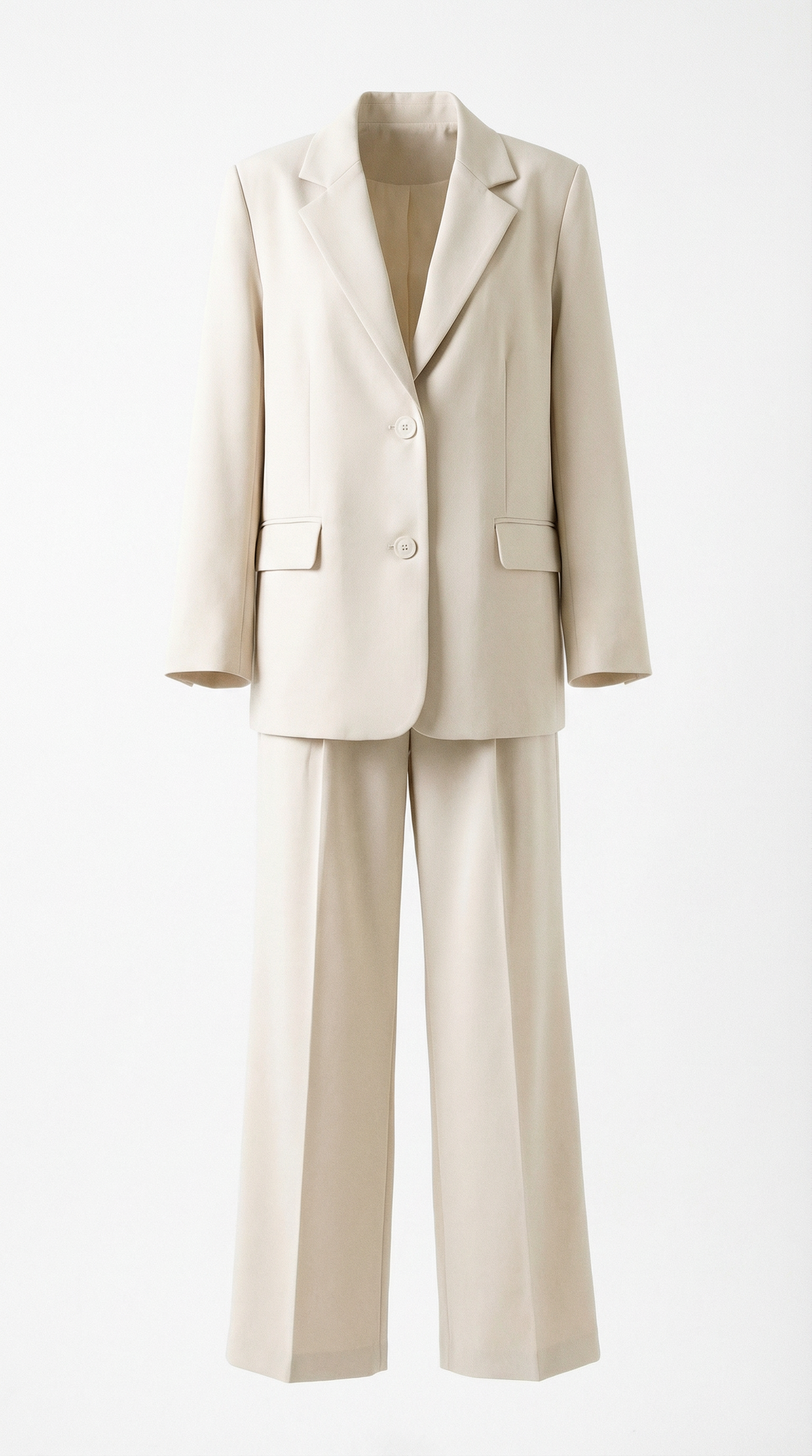 Hosenanzug Damen mit Oversized-Blazer und Wide-Leg-Hose – Alessandra