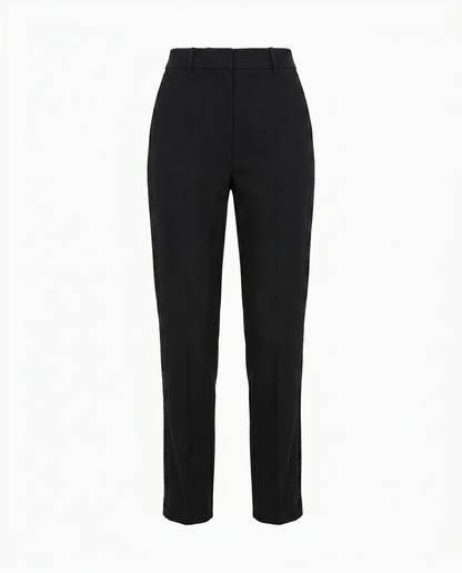 Abby High Waist Side Stripe Tapered Pants