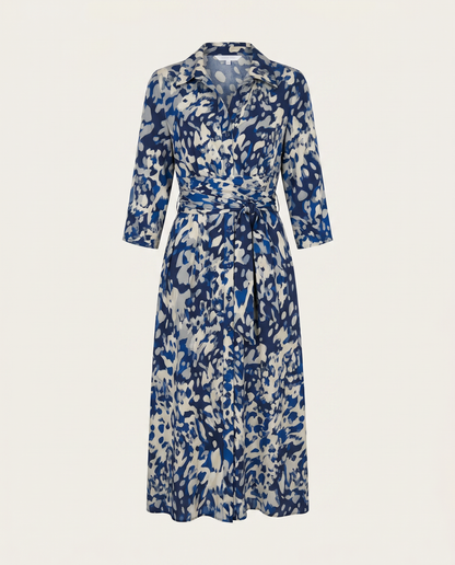 Seraphina Abstract Print Midi Dress