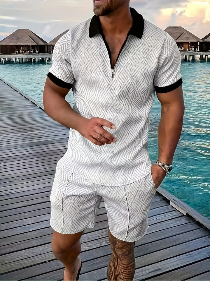 Elliot | Polo Shorts Two Piece Set