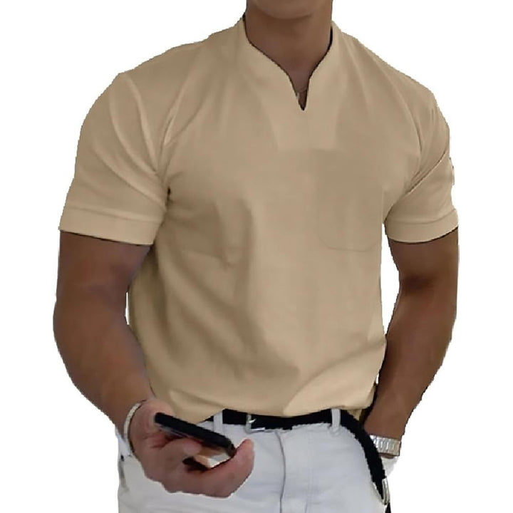 Theo | V Neck Short Sleeve Tee