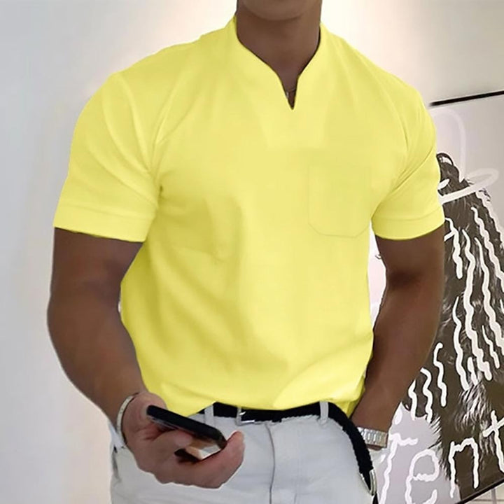 Theo | V Neck Short Sleeve Tee